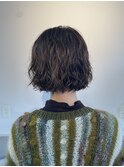 【上條実織】ボブパーマ