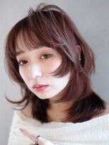 アイティーバイアルバム 北千住店(IT by ALBUM)&nbsp;おくれ毛顔周りレイヤー韓国ヘアロング_F0561