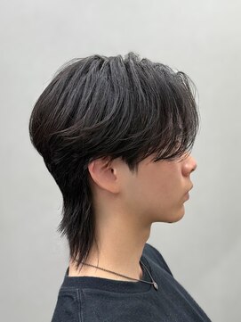 スラッシュ(SLASH) フェザーパーマ/ニュアンスパーマ/韓国/センターパート/姫路