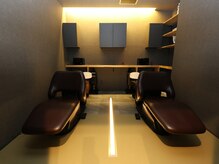 スパ専用のスパルームが癒しと心地よさをおもてなしします♪