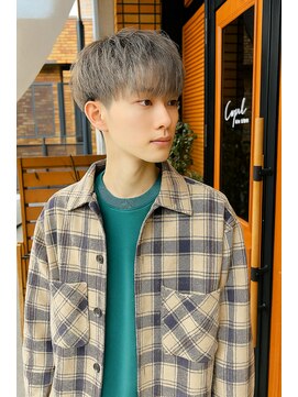 コポル(Copol) メンズハイトーンショート×ミルクティーグレージュ