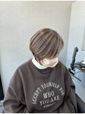 白髪ぼかし/脱白髪染め/白髪染めハイライト／髪質改善