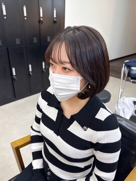 アリープパロット(ALEAP parrot) 透明感/ダークブラウン/ボブレイヤー【ALEAP parrot/大西】