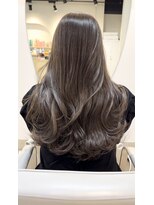 カラ フクオカ(Cara FUKUOKA)&nbsp;マロンブラウン&レイヤーカット《★福岡透明感カラー★》