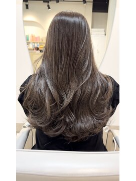 カラ フクオカ(Cara FUKUOKA) マロンブラウン&レイヤーカット《★福岡透明感カラー★》