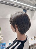 ふんわり可愛い丸みショート
