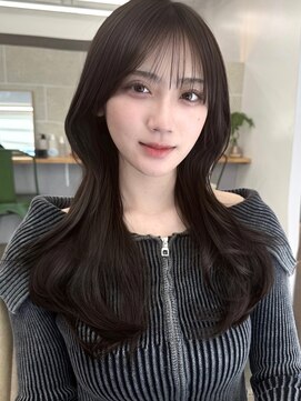 サンド ミュウ 横浜店(sand mieu) レイヤーカット/ハッシュカット/髪質改善/グレージュ/横浜