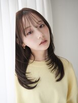 リムレス(LIMLESS) 顔周りレイヤー/ダブルカラー/髪質改善/ケアブリーチ万代新潟◆