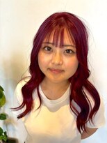 ホワイトストーン WHITE STONE ハイライトカラーグロウレッドウェーブ