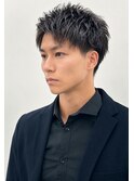 ツーブロックショート