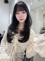 ソヨン 大宮店(SOYON)&nbsp;ロングレイヤー/グレージュ/透明感/韓国ヘア