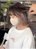 インナーカラー/ホワイトベージュ