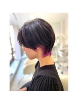 バランスセントラル(balance CENTRAL)&nbsp;大人可愛い/ショート/ウルフ/インナーカラー/骨格補正