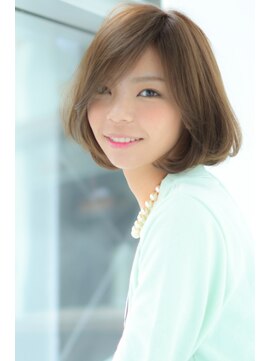 トリコ心斎橋(trico) マーメイドアッシュ@斜めバングの甘辛グラマラスマッシュボブ