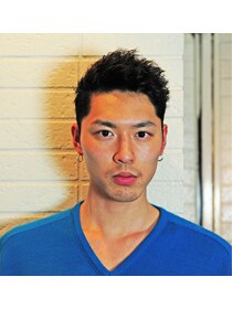 ヘアーラウンジ エゴ(Hair Lounge EGO) 20代30代サイドパートツーブロック刈り上げ　武蔵新城メンズ