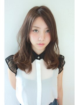 ルリアン 元住吉店(Le'lien) 大人愛されセミロング [元住吉駅/インナーカラー/ハイライト]