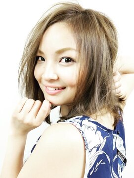 ルーム(ROOM) 【ROOM】ふんわり大人可愛い小顔ボブ♪アディクシーサファイア