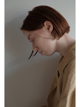 ヘアーアンドメイク シーク 八王子(HAIR&MAKE SeeK) ミニボブ 耳かけ