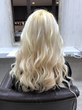 ヘアテラスベル(HAIR TERRACE BELL) 【ブリーチ必見】ブロンドヘアー