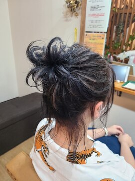 オルシアアートオブヘアー(allcia art of hair) バレイヤージュカラー