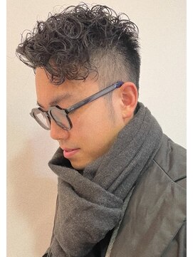 バローチェ 大阪 堀江(Barouche) 【Barouche】　松田翔太風パーマ　刈り上げ　堀江