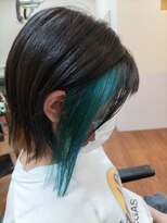 サンクスヘアー(Thanks hair)&nbsp;Thanks  hair　　インナーカラー