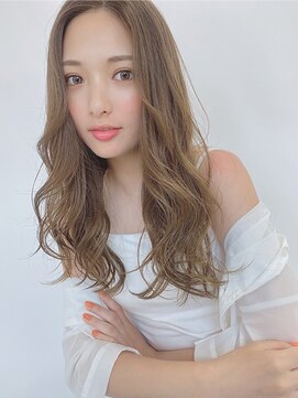 シェルター バイ トウキョウ(Shelter by TOKYO) 小顔カットニュアンスカール/透明感ベージュ