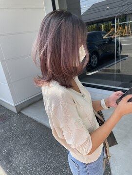 ナンバー(number+) 20代30代ダブルカラーブリーチ立体感グラデーション透明感