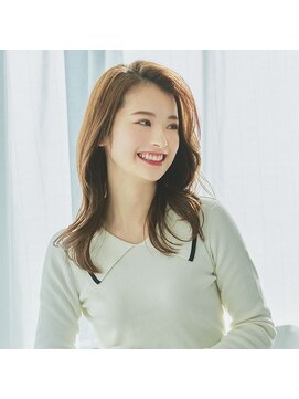 グロー(glow) セミロング/レイヤー/オリーブベージュ