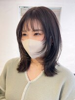 アイティー バイ アルバム 浦和店(IT by ALBUM)&nbsp;ナチュラルフェイスレイヤー_外ハネボブ_ba385401