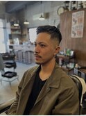 アップバングショート