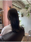 【チョコレート/大人ガーリー/モードヘア】千葉香奈