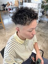 ザ オーダー(THE ORDER)&nbsp;スキンフェードカットスパイキーショートケアブリーチ