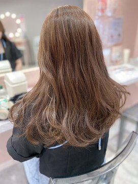 ラメール(MAISON LA MER) 《AYAKA》ブリーチなし☆ミルクティーカラー