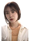 大人可愛い小顔前下がりボブ×ナチュラルボブ×ミニボブ