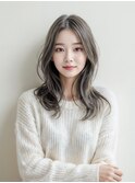 大人ゆる巻き美髪レイヤー