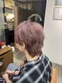 アクティブ 梅島店(Active)&nbsp;スタイリッシュメンズカット×透明感ピンクカラー♪