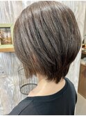 ナチュラルアッシュショート