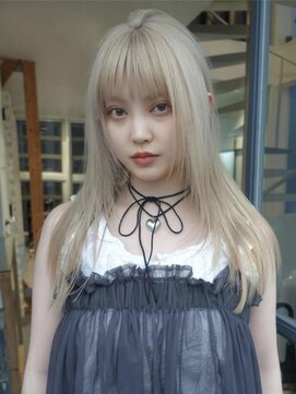 シキ 渋谷(siki) ハイトーン/ブリーチ/レイヤーカット/シアーカラー/渋谷/原宿