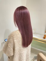 アース 東戸塚店(HAIR & MAKE EARTH) 髪質改善カラー★ダブルカラーブリーチピンクブラウン