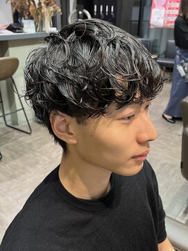 スタイル スマート サロン(STYLE smart salon) STYLE藤沢メンズマッシュ黒髪刈り上げなしシャドウパーマ