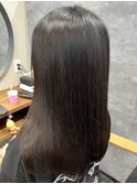大人のナチュラルストレート 艶感◎ 透明感◎