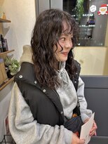 オッジバイケンジ(oggi by KENJE)&nbsp;くるくるミディアムパーマ