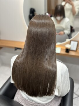 ベッカン 新宿店(BEKKAN) 水素髪質改善うるつやアッシュベージュ＊飛田愛希