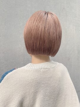 サンドハーツギンザ(sand Hearts ginza) ぷつっとボブ♪ピンクベージュ