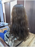 ロングパーマ