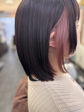 ピックアップ(Pick UP) ブリーチ　ピンクブラウン　ペールピンク　イヤリングカラー