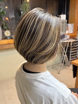 ヘアメイク ブーケ(HAIR MAKE Bouquet) 【有田 ゆすら】グラボブ/レイヤー