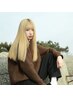 カット＋ケアブリーチ（ダブルカラー）＋TR（モイスト）￥20900→ ￥18700
