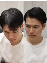 ヨシザワインク プレミアム 横浜 桜木町店(YOSHIZAWA Inc. PREMIUM)&nbsp;ナチュラルツーブロック刈り上げ